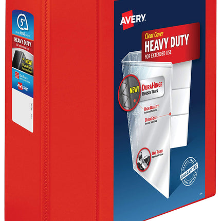 Avery Heavy-Duty View 3 Ring Binder, 5 Inch EZD Ri