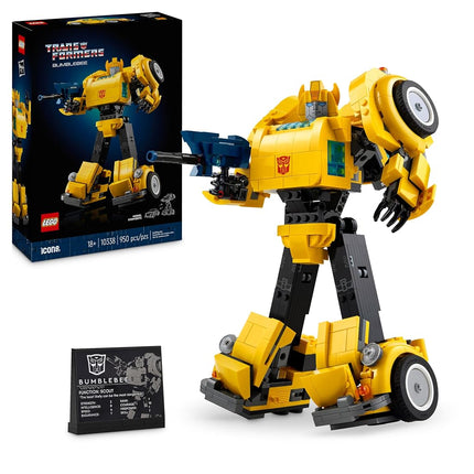 LEGO Icons Transformers Bumblebee Action Figure Bu