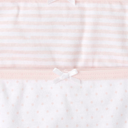 The Children's Place Girls' Cotton Brief Underwear Variety Pack, Pinks/Whites 10-Pack, 3X-Large