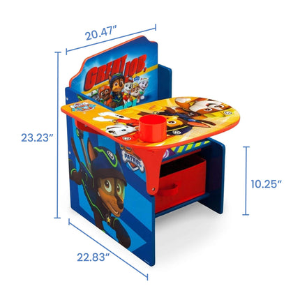 Delta Children Paw Patrol Chair Desk with Storage Bin