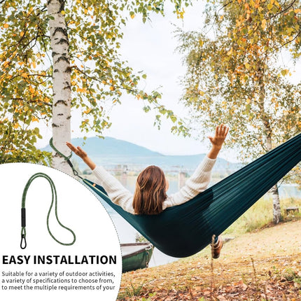 Heavy Duty Tree Swing Ropes Adjustable Extendable, Hammock Tree Straps Hanging Kit, for Outdoor Swings Hammock Playground Set Accessories (8.41ft,101",Green,1Pack)