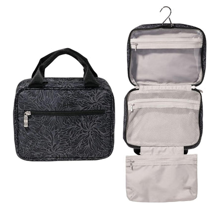 Baggallini Unisex's Hanging Travel Toiltery Kit, M