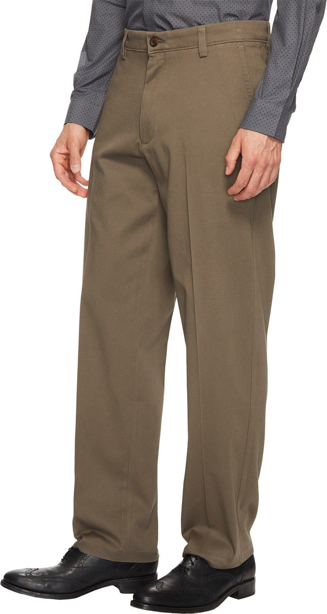 Dockers Men's Classic Fit Easy Khaki Pants Casual, Dark Pebble, 32W / 32L