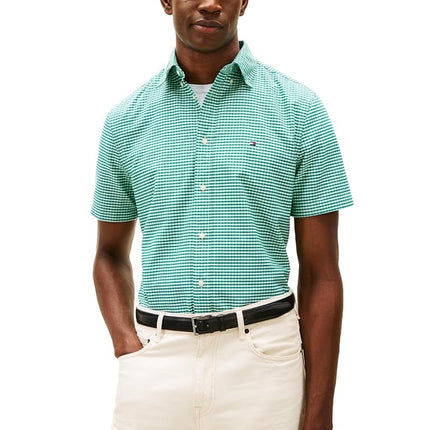 Tommy Hilfiger Men's Heritage Oxford Gingham Regul