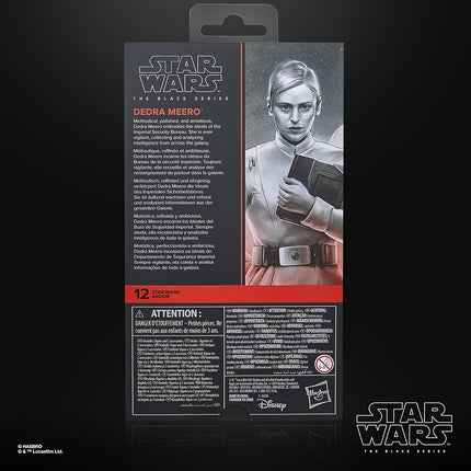 Star Wars The Black Series Dedra Meero, Andor Collectible 6 Inch Action Figure