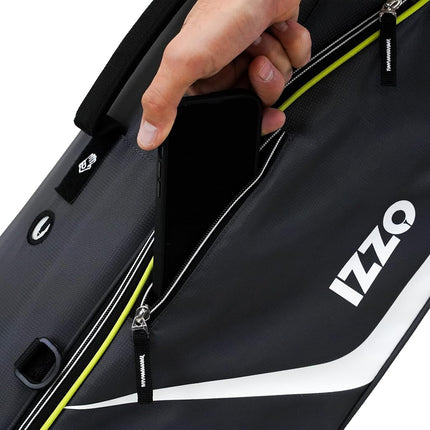 Izzo Golf Izzo Ultra Lite, sac de golf trépied avec double sangle et caractéristiques exclusives, naturel