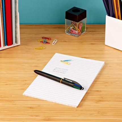 BIC 4 Colours Pro Ballpoint Pen in Blister Pack