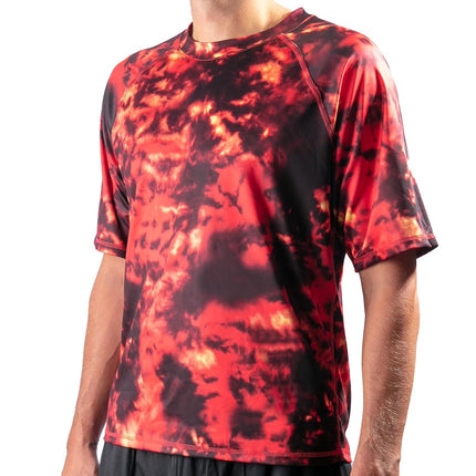 Kanu Surf Men's Cb Rashguard UPF 50+ Swim Shirts (