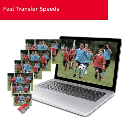 SANDISK 64GB Ultra microSD Card + Adapter, Up to 140MB/s Read Speeds 2-Pack