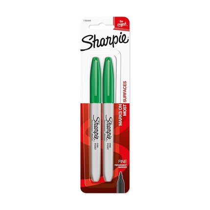 Sharpie 1765444 Fine Point Permanent Markers, 2 Gr