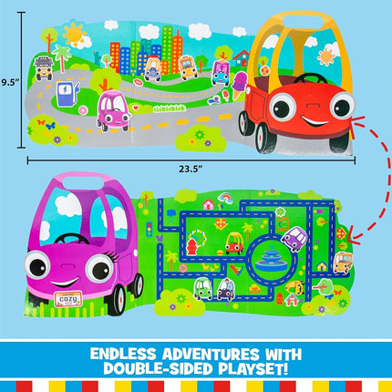 Repositionable Little Tikes Sticker Playset � Car & Truck Stickers for Kids Ages 3+
