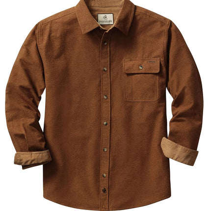 Legendary Whitetails Men's Flannel Shirt Long Slee