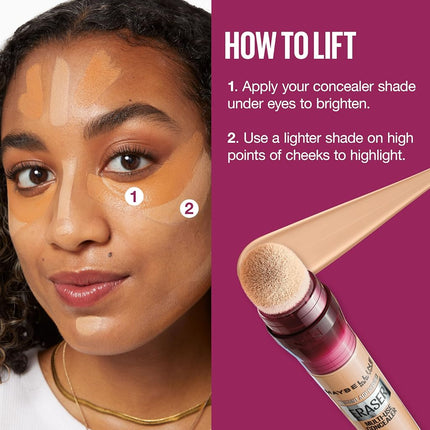 MAYBELLINE Instant Age Rewind Eraser Dark Circles Treatment Concealer Tan
