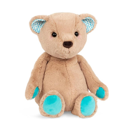 B. toys Plush Teddy Bear, Cara-Mellow Bear, 12-Inc