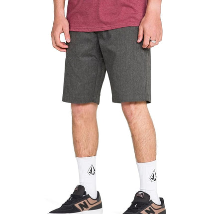 Volcom Men's Vmonty Stretch 22 Shorts, Charcoal Heather, 34