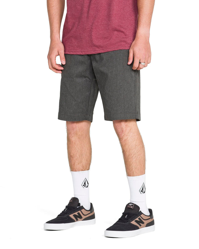 Short Volcom Vmonty Stretch pour homme, Charcoal Heather, 33