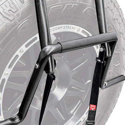 Allen Sports Deluxe 2-Bike Spare Tire Mounted Carrier, Model 322DN, Black