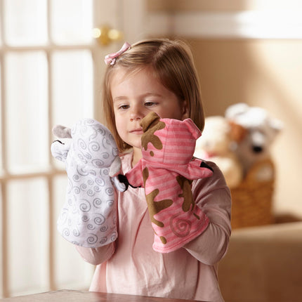 Farm Friends Hand Puppets: Puppets & Plush - Puppets