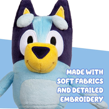 Bluey Bingo Plush Toys 2-Pack, Soft Deluxe Fabric, Embroidered