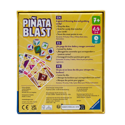 Ravensburger Piñata Blast - A Fast-Paced Party Game for Ages 7 and Up