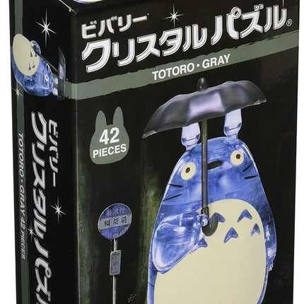 42 Piece Crystal Puzzle Totoro Gray