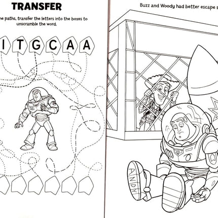 Pixar Disney Toy Story - Gigantic Coloring & Activity Book - 120 Pages