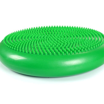 CanDo Inflatable Vestibular Balance Disc, 13.8" Diameter, Green