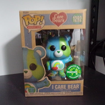 I Care Bear - #1292 - Funko Pop! - Care Bears - Walmart Earth Day Exclusive