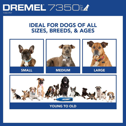 Dremel 7350-Pet 3.6v Pet Grooming Kit