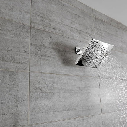 Moen S6345BN Velocity Two-Function 8-1/2" Diameter Spray Rainshower Showerhead, Brushed Nickel