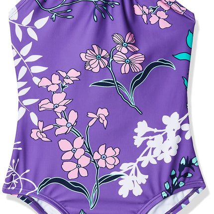 Kanu Surf Girls' Jasmine Beach Sport Halter One Pi