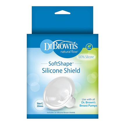 Dr. Brown’s™ SoftShape™ Silicone Shield, Size C, 2-Pack
