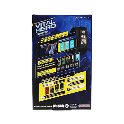 Vital Hero Batman - Interactive Band w/Watch, Heart Rate, and Step Counter