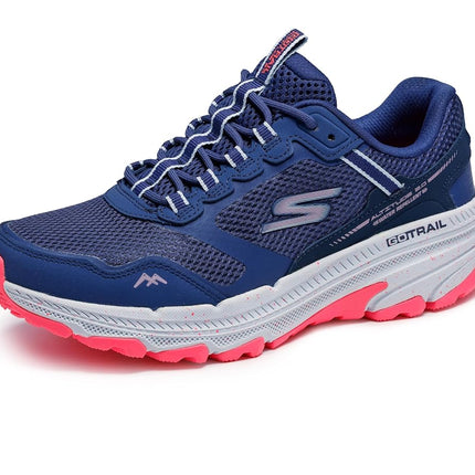 Skechers Men's Go Run Trail Altitude 2.0 Rocky Hill Trainers, Navy Pink, 35.5 EU Weit