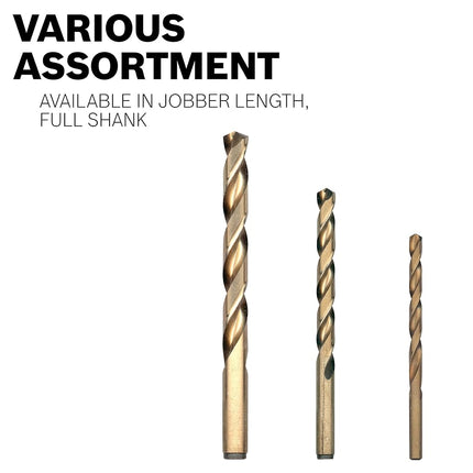 Bosch CO2142 15/64 In. x 3-7/8 In. Cobalt Drill Bit