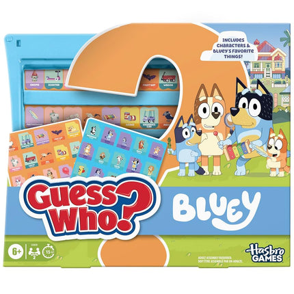 Hasbro Gaming Guess Who? Bluey Edition Game | Blue