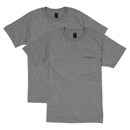 Hanes Men's Short Sleeve Pocket Tee Value Pack (Av