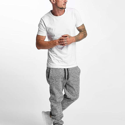 Southpole Men's Marled Fleece Sweatpants - Regular and Big & Tall Sizes, Marled Grey, X-Small