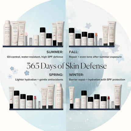 Baume à Lèvres Hydratant Transparent MDSolarSciences SPF 30 - Hydratant Pour Les Lèvres Avec SPF 30 Pour Une Protection Solaire Réparatrice - Formule Naturelle, Végane Et Sans Produits Chimiques - Baume Crème, Hydratant Lissant - Scintillant 0,15 oz