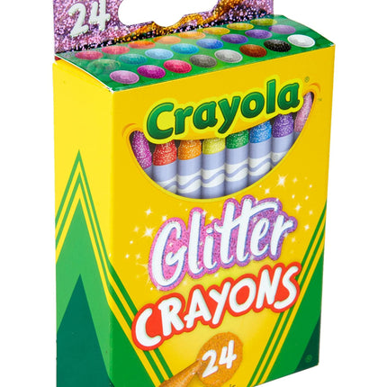 Crayons 24 CT. Glitter