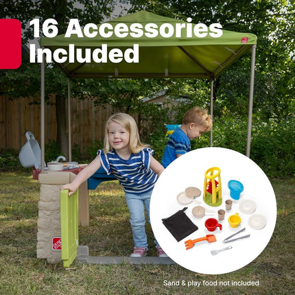 Step2 874100 All Around Playtime Patio with Canopy Playset
