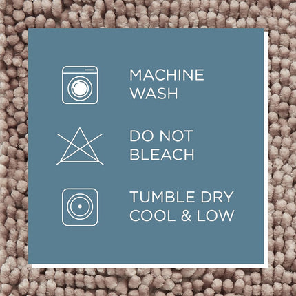 SoHome Spa Step Luxury Plush Chenille Shag Machine Washable Ultra Soft Standard Toilet Lid Cover 18.5"x19.6" Taupe