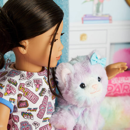 American Girl Purrpley Pink Kittycat for 18 Inch Dolls