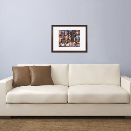 MCS Frame for Puzzles, Walnut, 18 x 24 in or Smaller