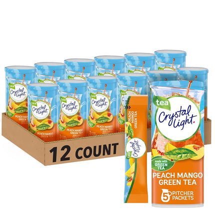 Crystal Light Drink Mix, Peach Mango Green Tea, Pi