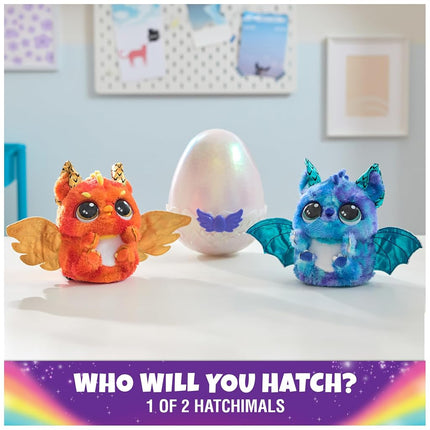 Hatchimals Alive, Mystery Hatch Draggle, Surprise Interactive Toy and Egg with Mist, Lights and Sounds (Styles May Vary), Kids’ Toys for Girls and Boys