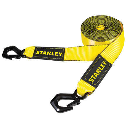 STANLEY S1051 Black/Yellow 2" x 20' Tow Strap with