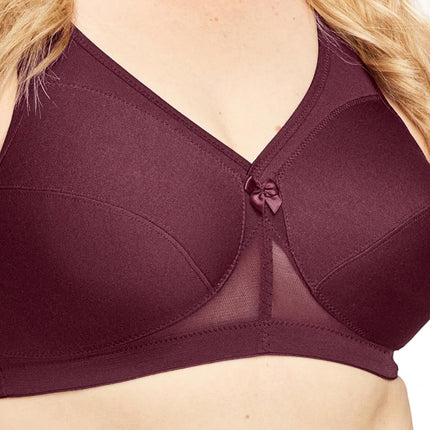 Glamorise MagicLift Active Support Wirefree Bra 1005 (Women's & Women's Plus) Wine