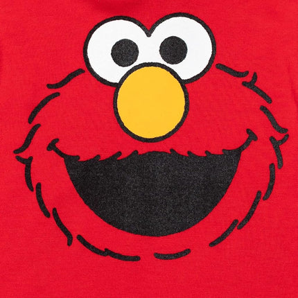 Sesame Street Elmo Sweat-shirt à capuche en molleton pour tout-petits garçons 2T