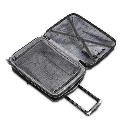 Samsonite Centric 2 Expandable Hardside Luggage Set with Dual Spinner Wheels, Black, Carry-on Spinner, Centric 2 Hardside Expandable Luggage with Spinners